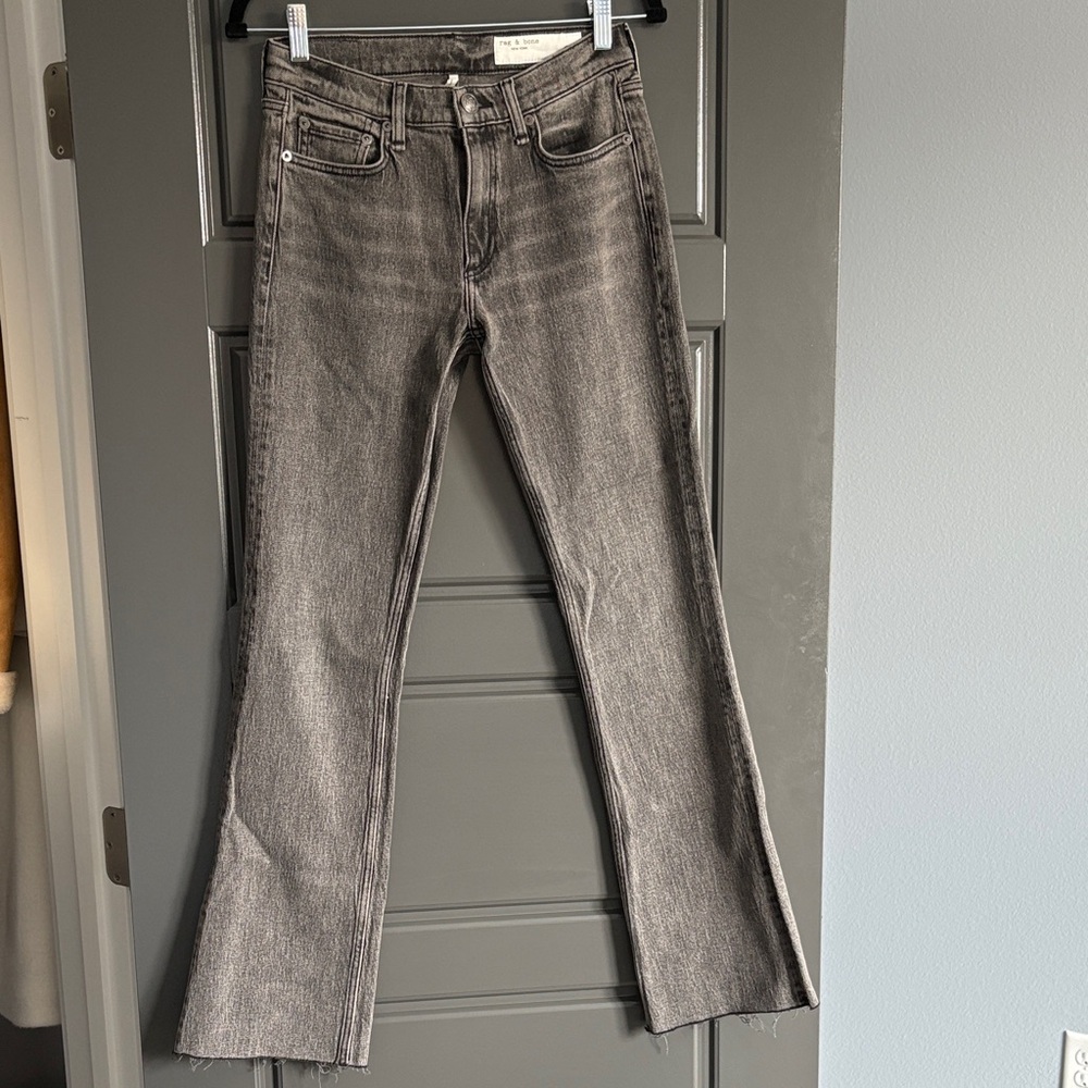 Rag & Bone Peyton Mid Rise Boot Cut Jeans